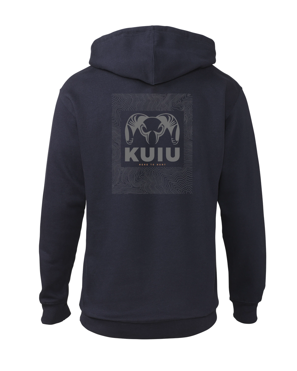 KUIU Topo Back Logo Hoodie | Navy