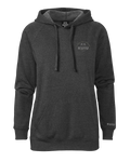 KUIU Women's Stacked Chest Logo Hoodie | Charcoal