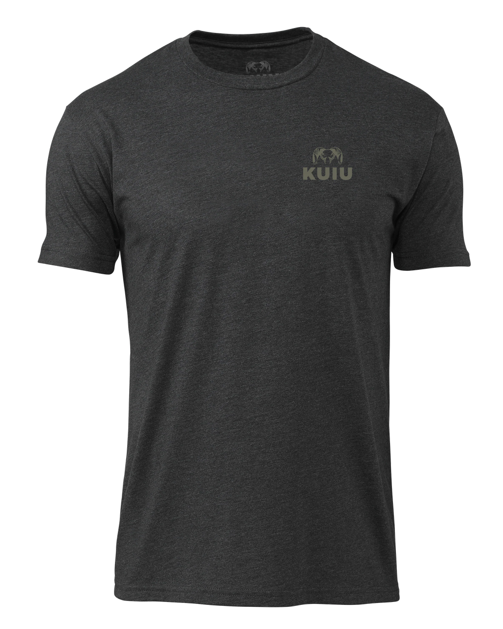 KUIU Here to Hunt Back Logo T-Shirt | Charcoal