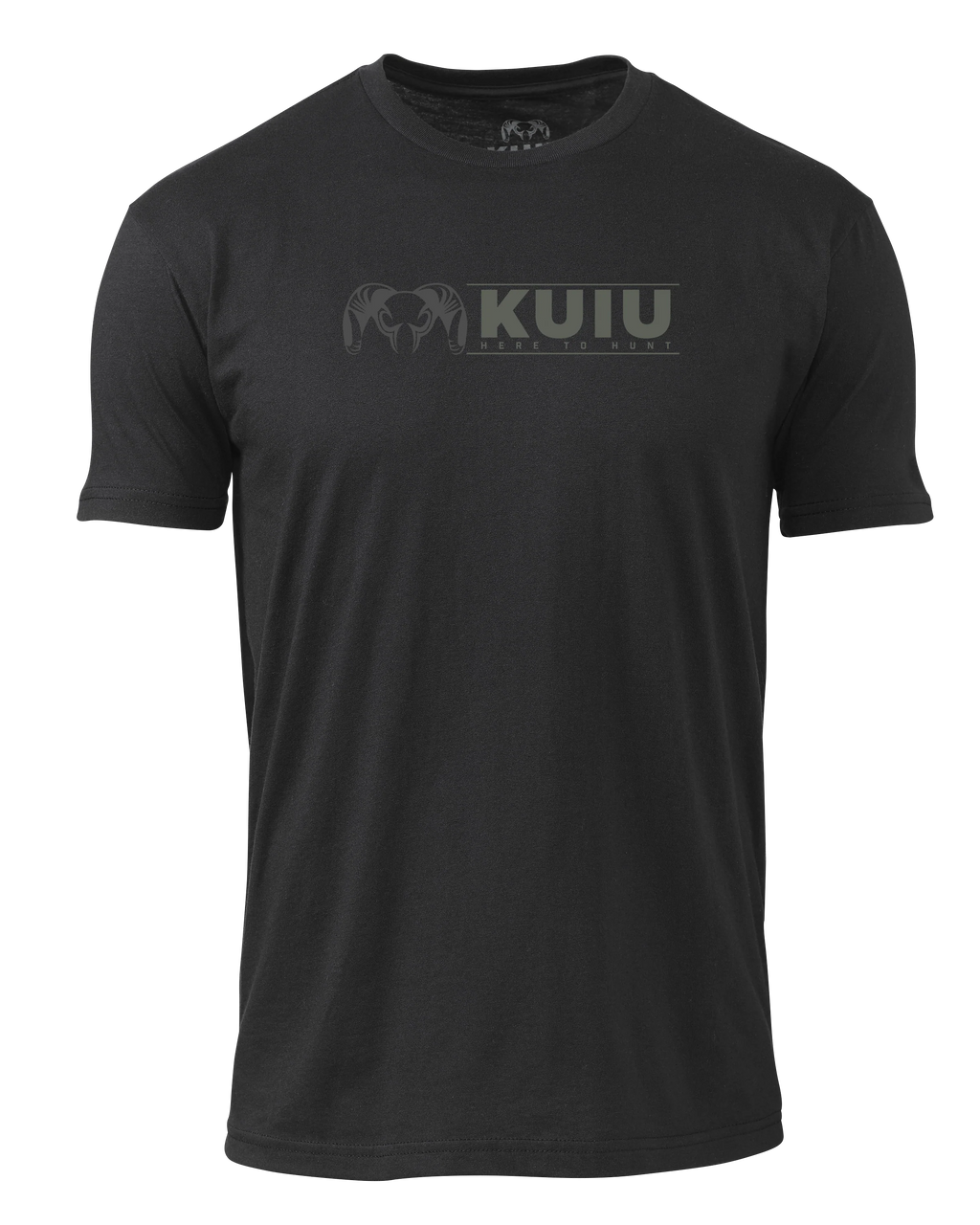 KUIU Here to Hunt Logo T-Shirt | Black