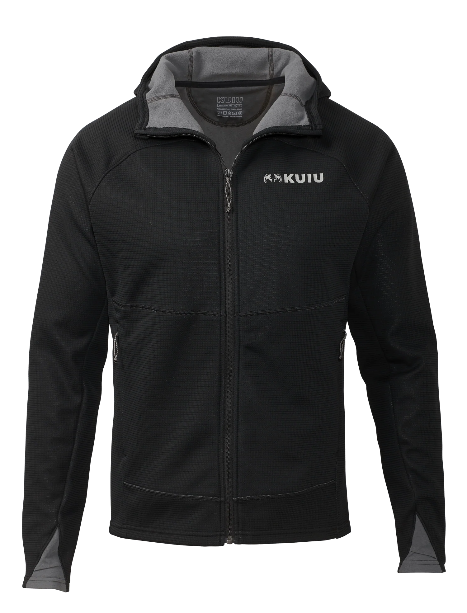 Peloton 240 Full Zip Hoodie | Black