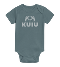 KUIU Stacked Logo Baby One-Piece | Harbor
