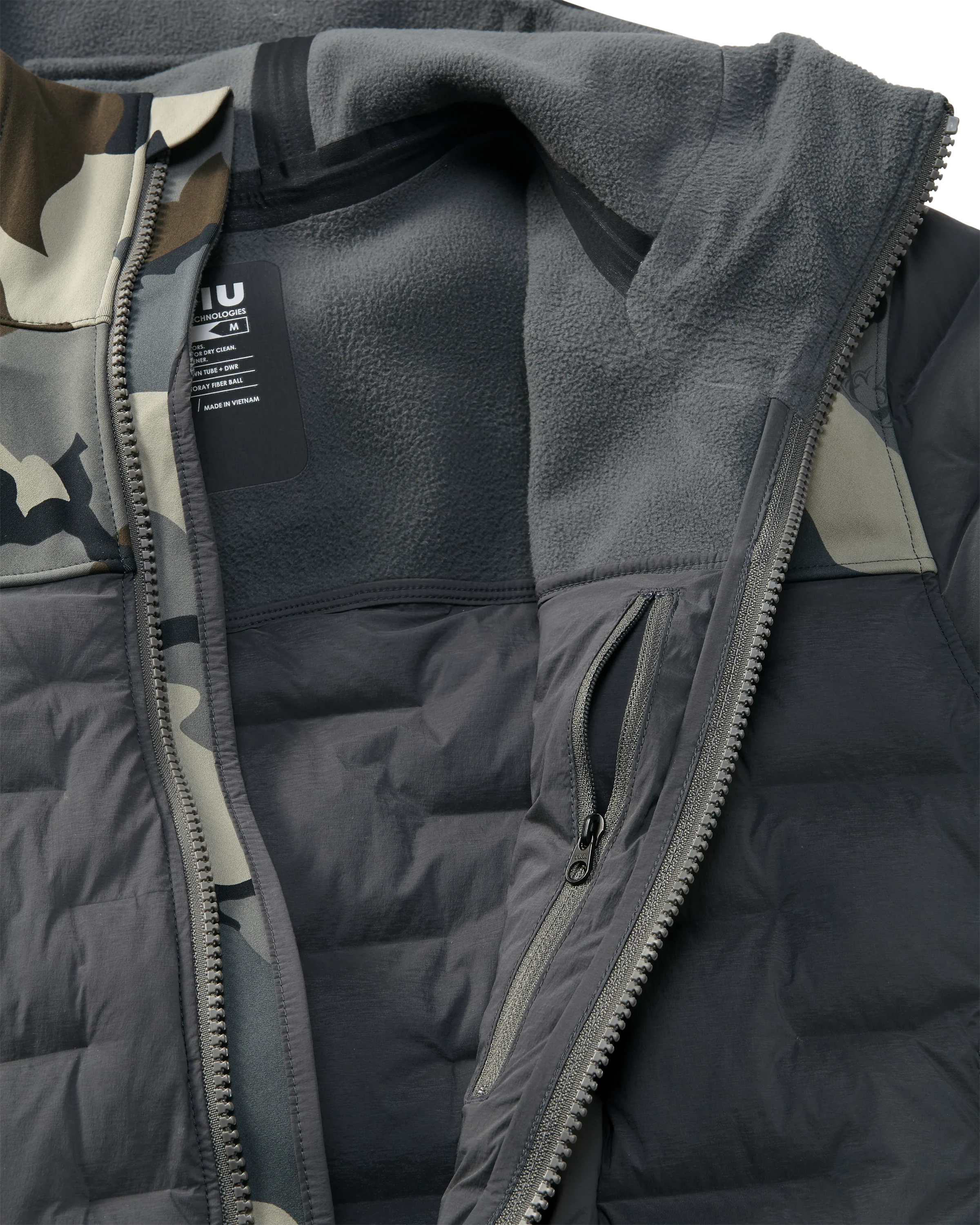 Axis Thermal Hybrid Hooded Jacket | Vias