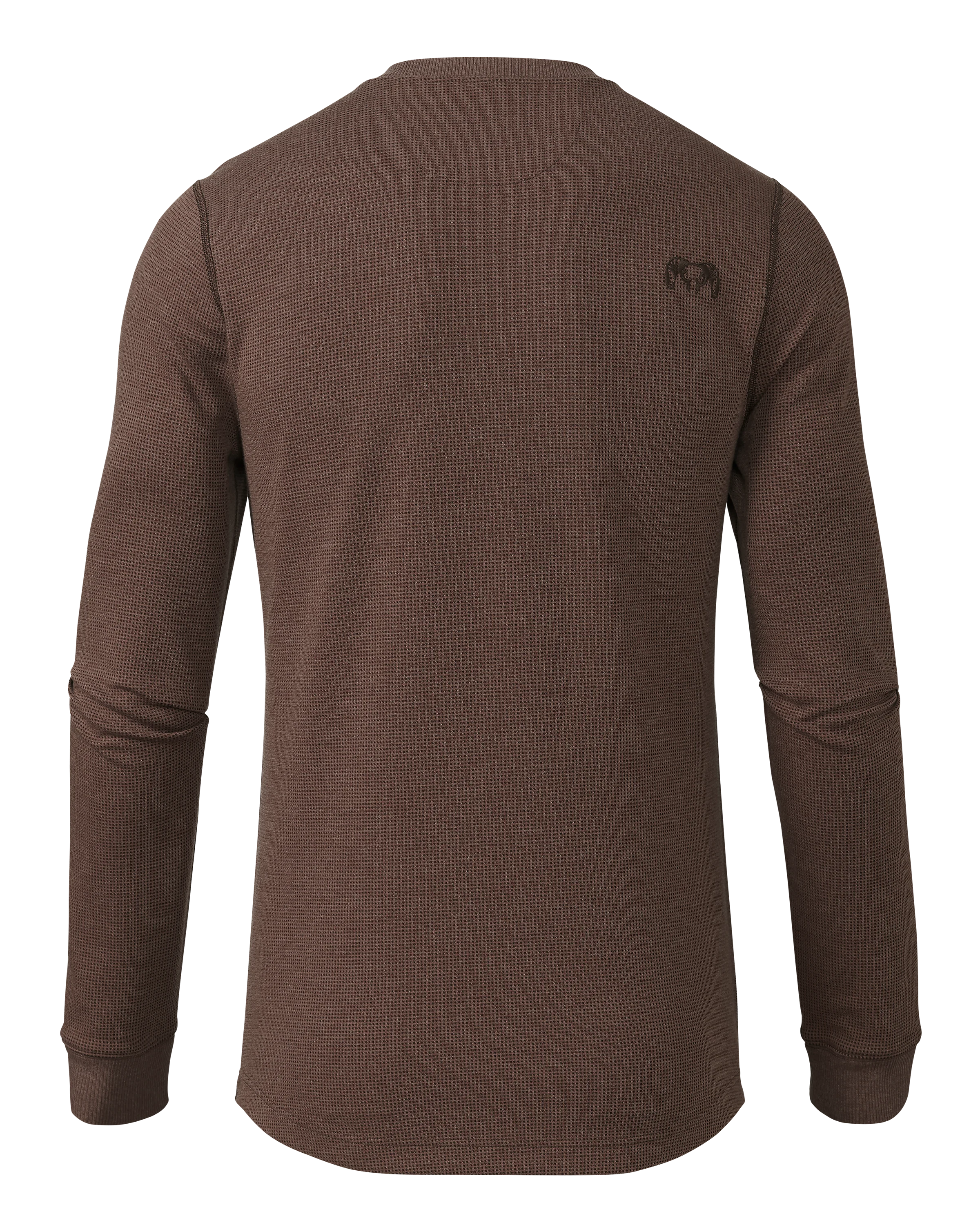 Canyon Waffle Henley | Cedar Heather