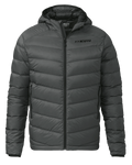 Super Down LT Hooded Jacket | Gunmetal