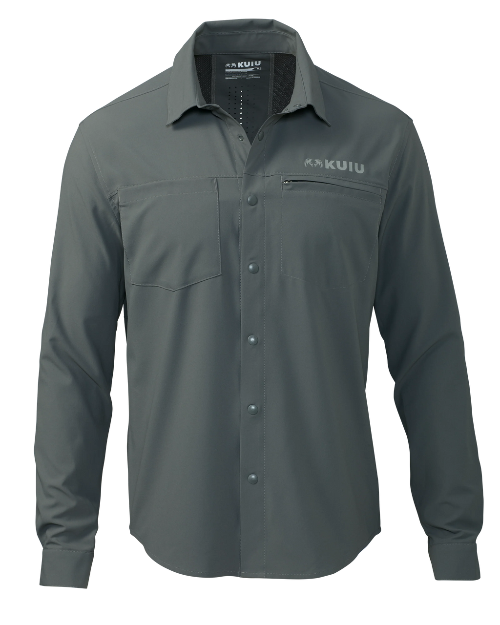 Mesa Vented LS Snap Shirt | Stone