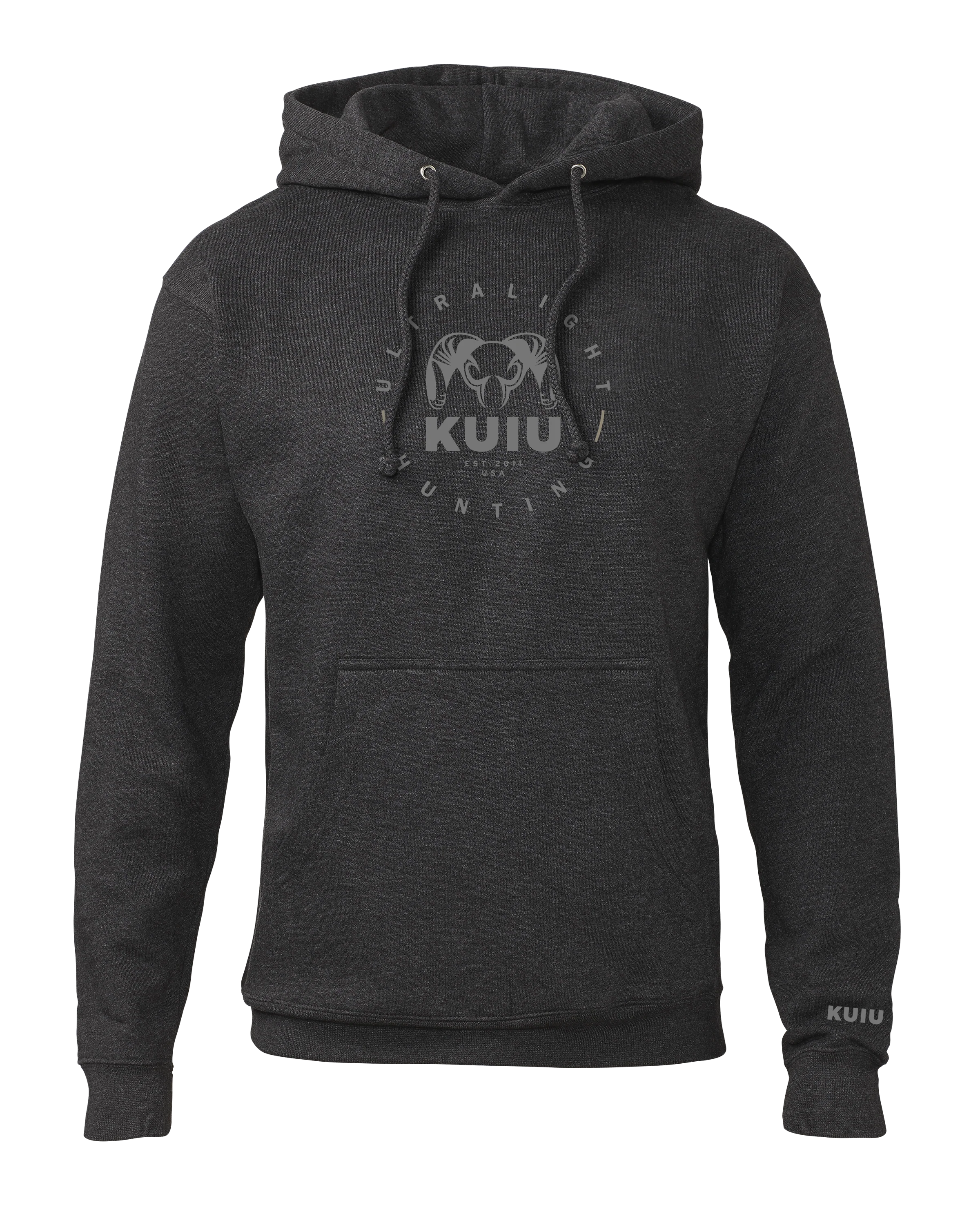 KUIU Ultralight Hunting Circle Hoodie | Charcoal