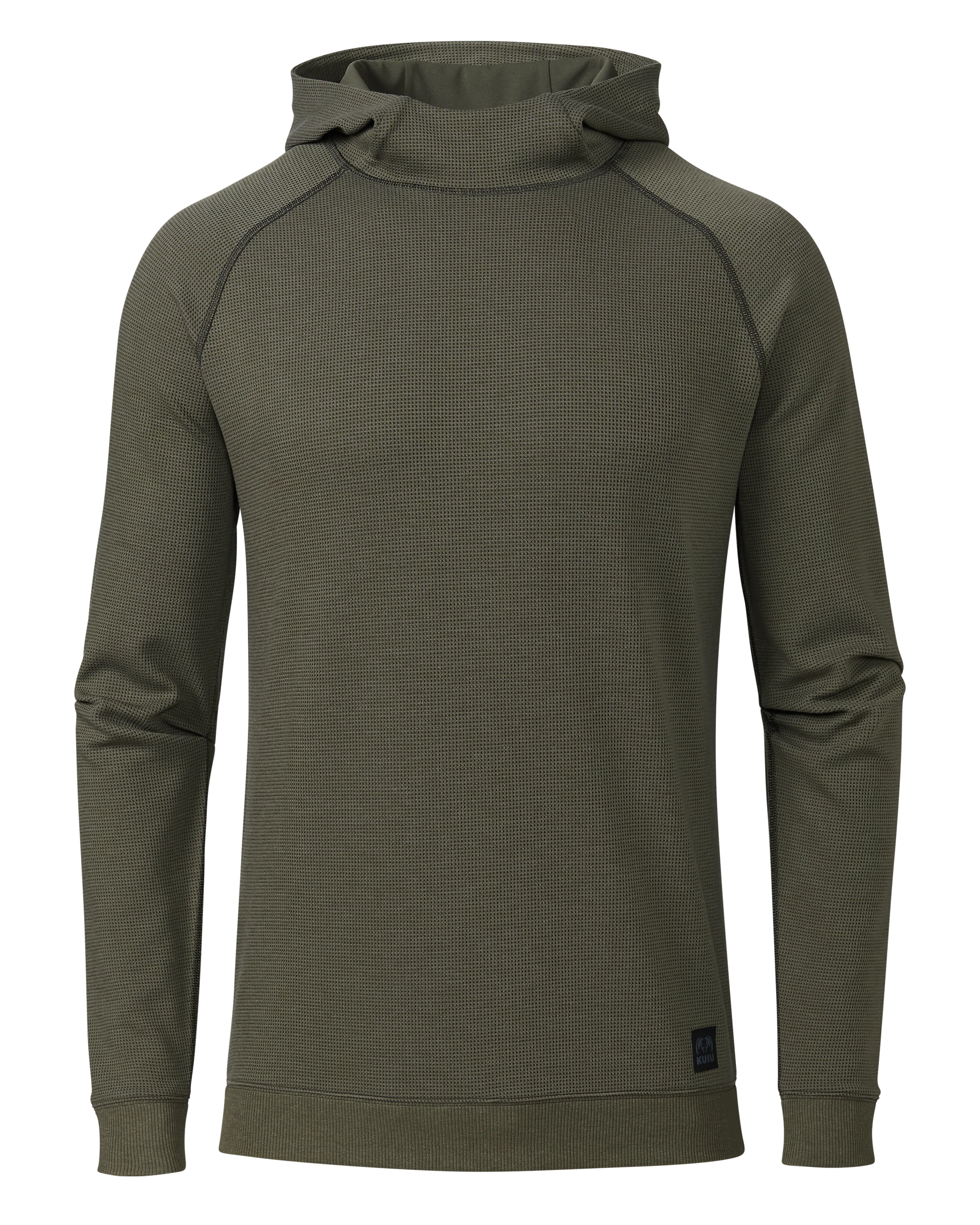 Canyon Waffle Hoodie | Ash Heather