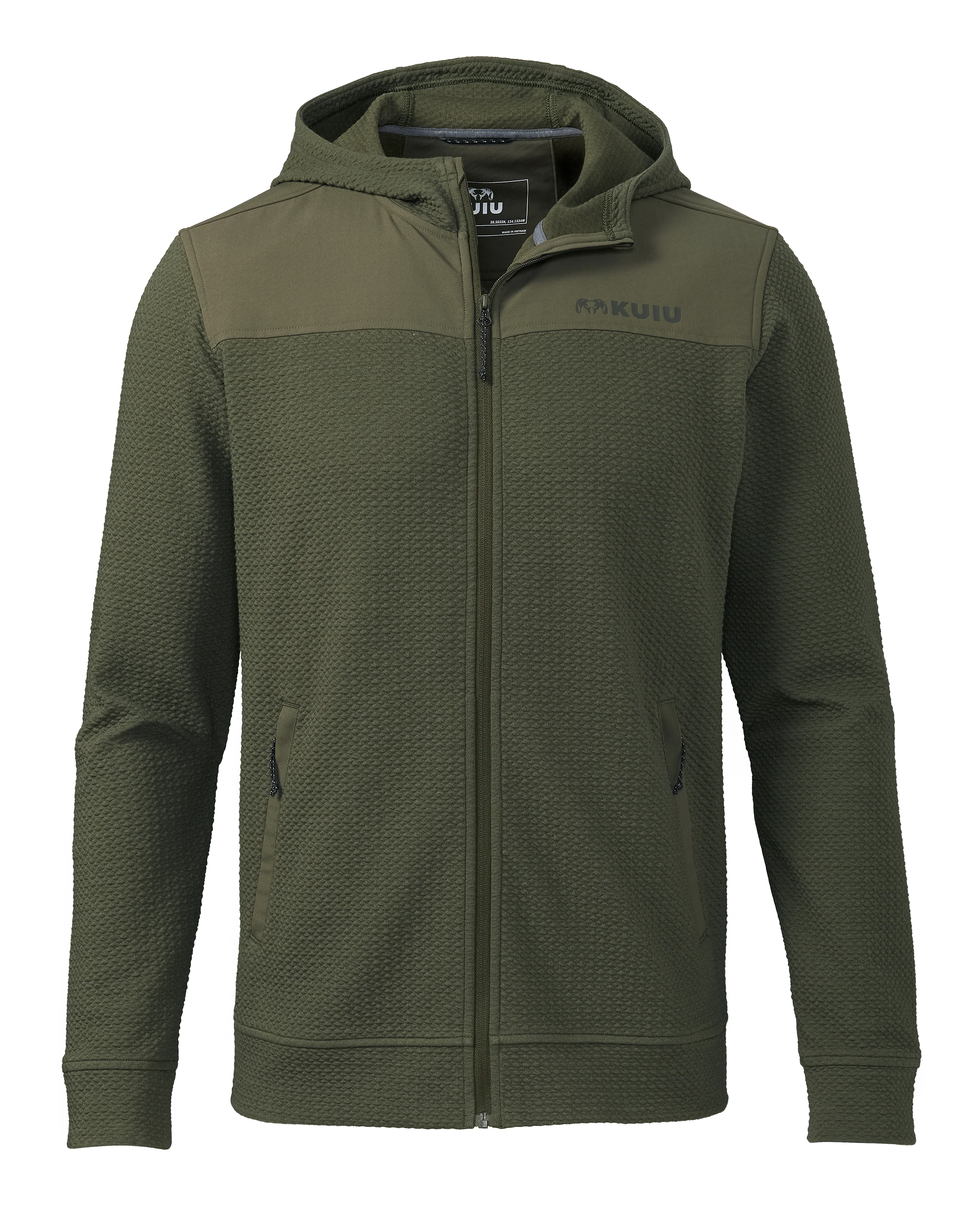 Solitude Knit Hoodie | Evergreen