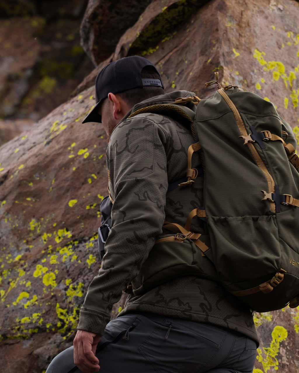Ridgepoint Fleece Hoodie | Coyote Brown Tonal