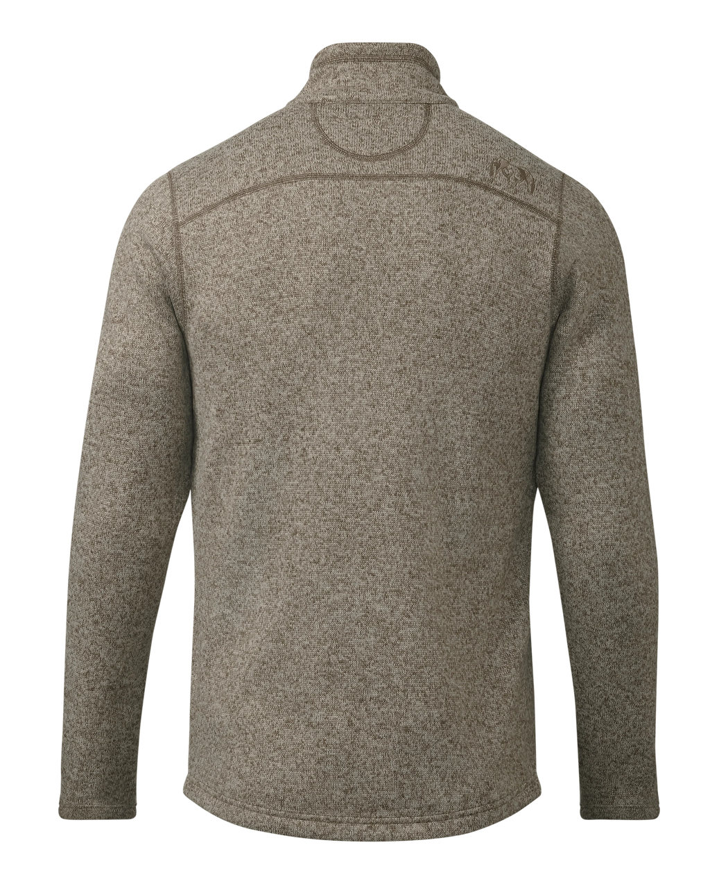 Base Camp Full Zip Sweater | Khaki Heather