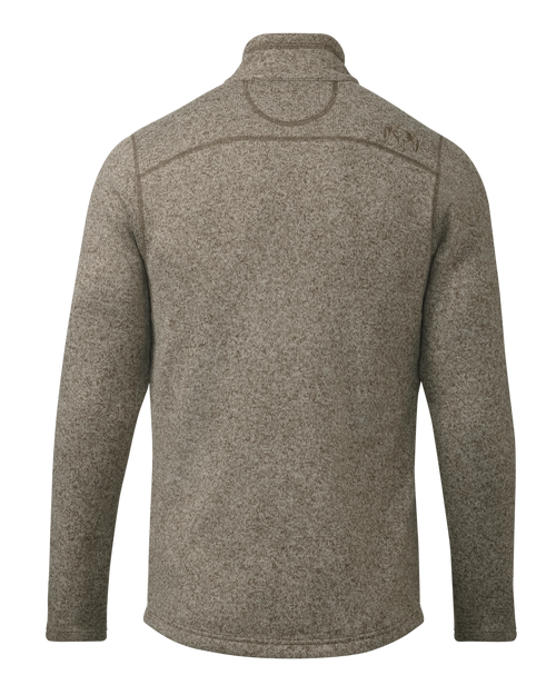 Base Camp Full Zip Sweater | Khaki Heather