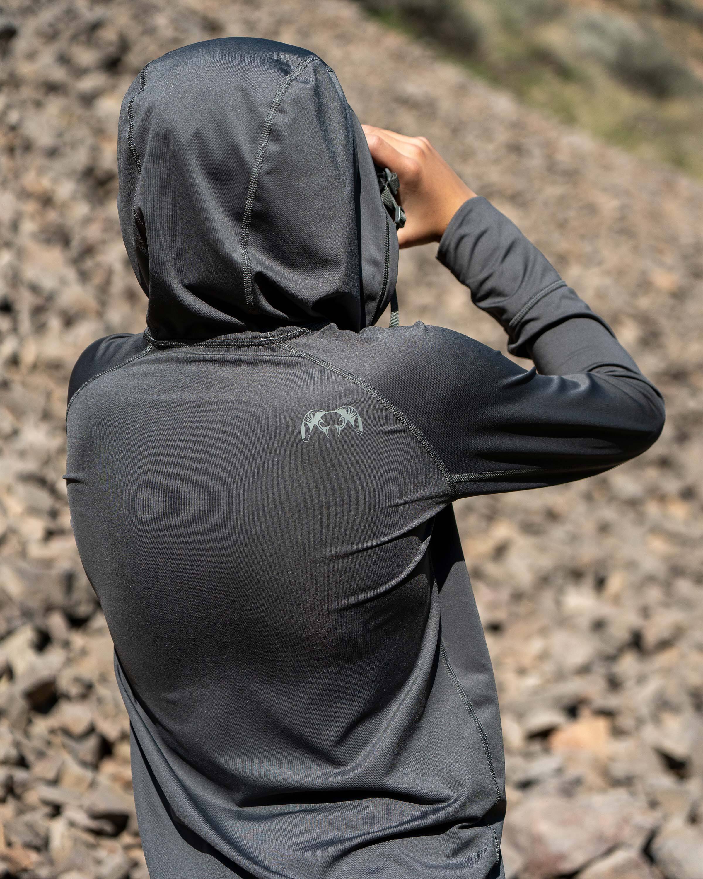 Youth Gila LS Hoodie | Khaki