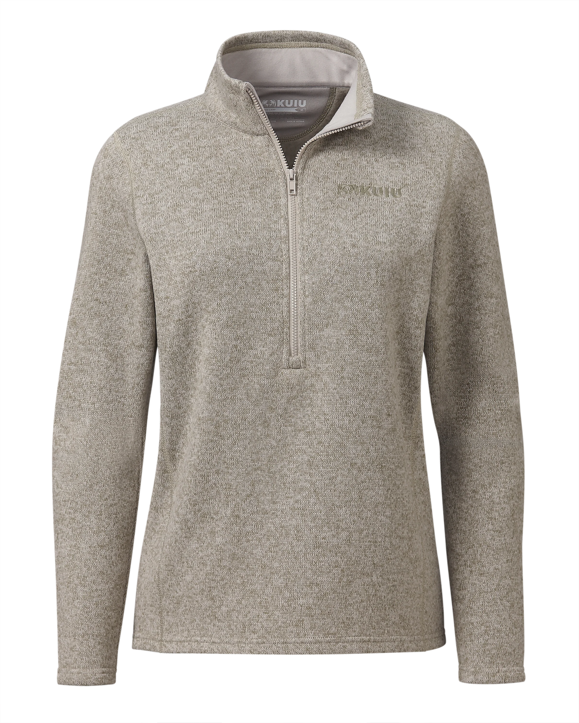 Women's Base Camp Pullover Sweater | Woodsmoke Heather