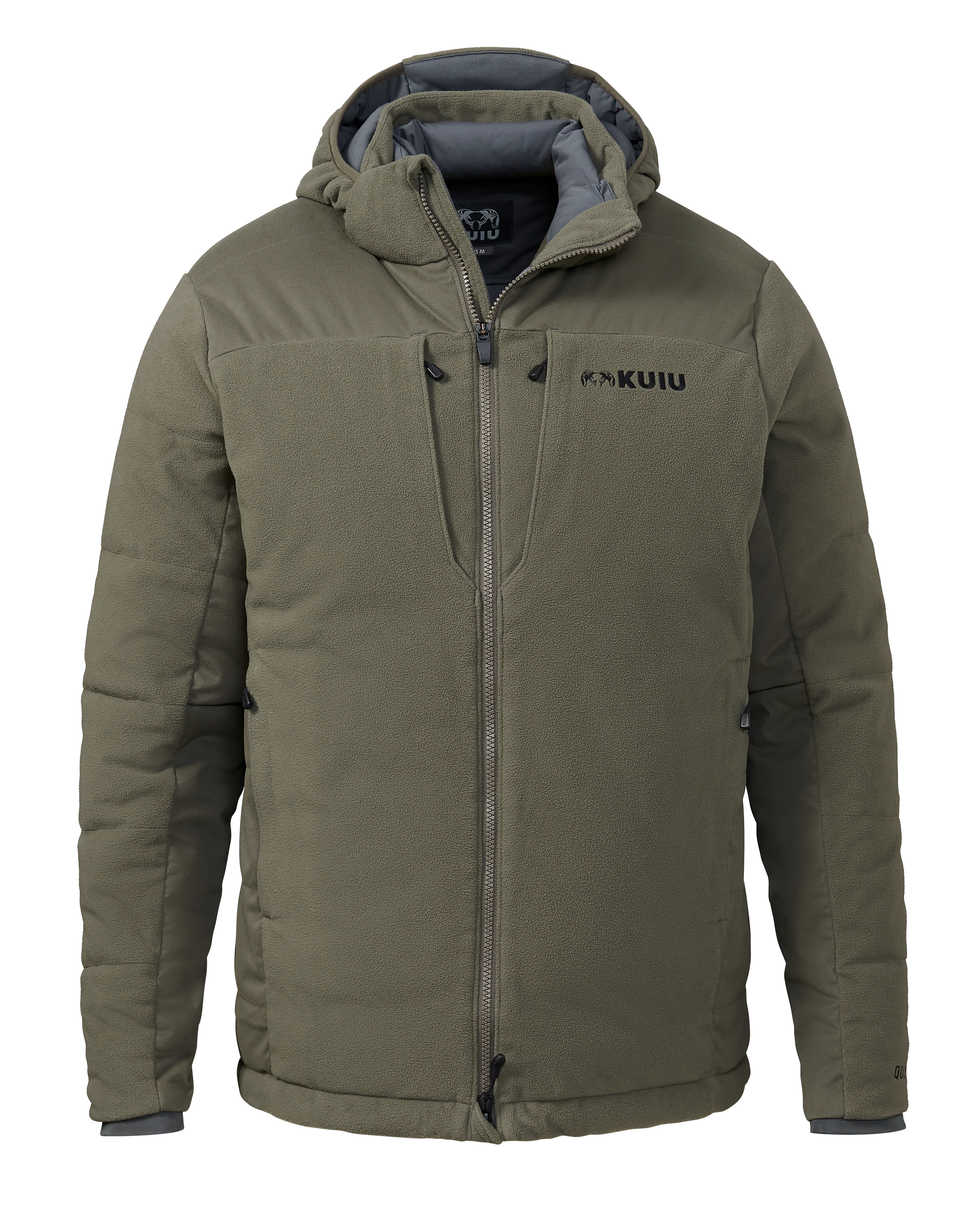 Super Down Haven Hooded Jacket | Ash