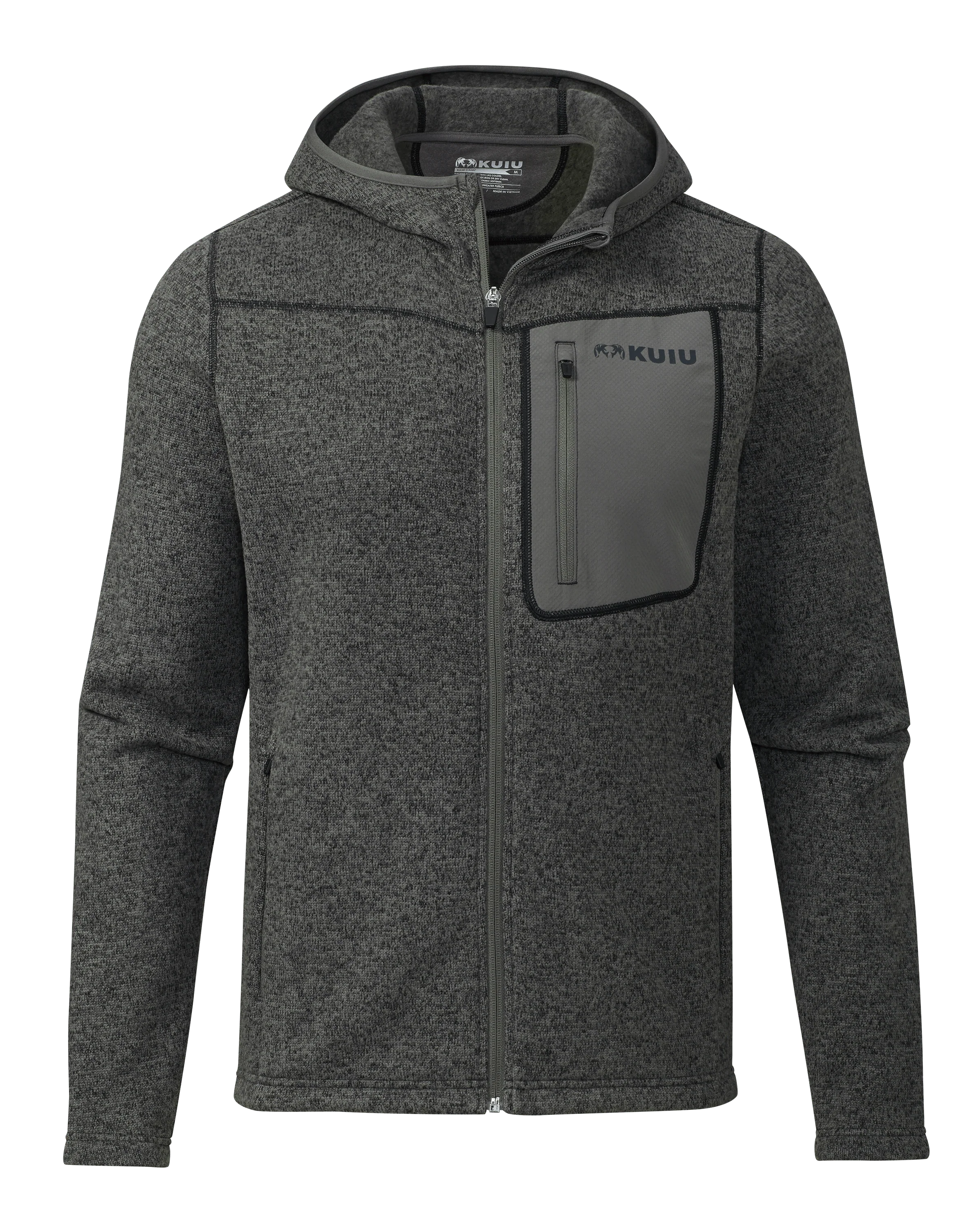 Base Camp Hooded Sweater | Charcoal Heather