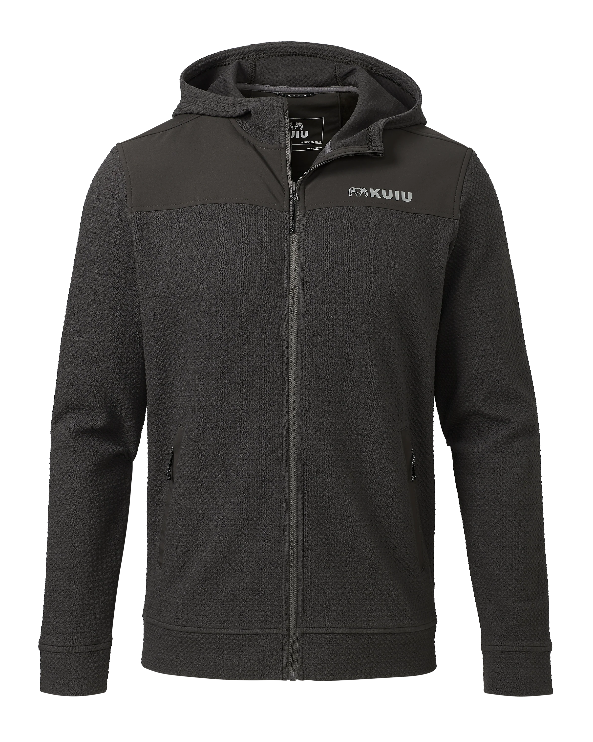 Solitude Knit Hoodie | Asphalt