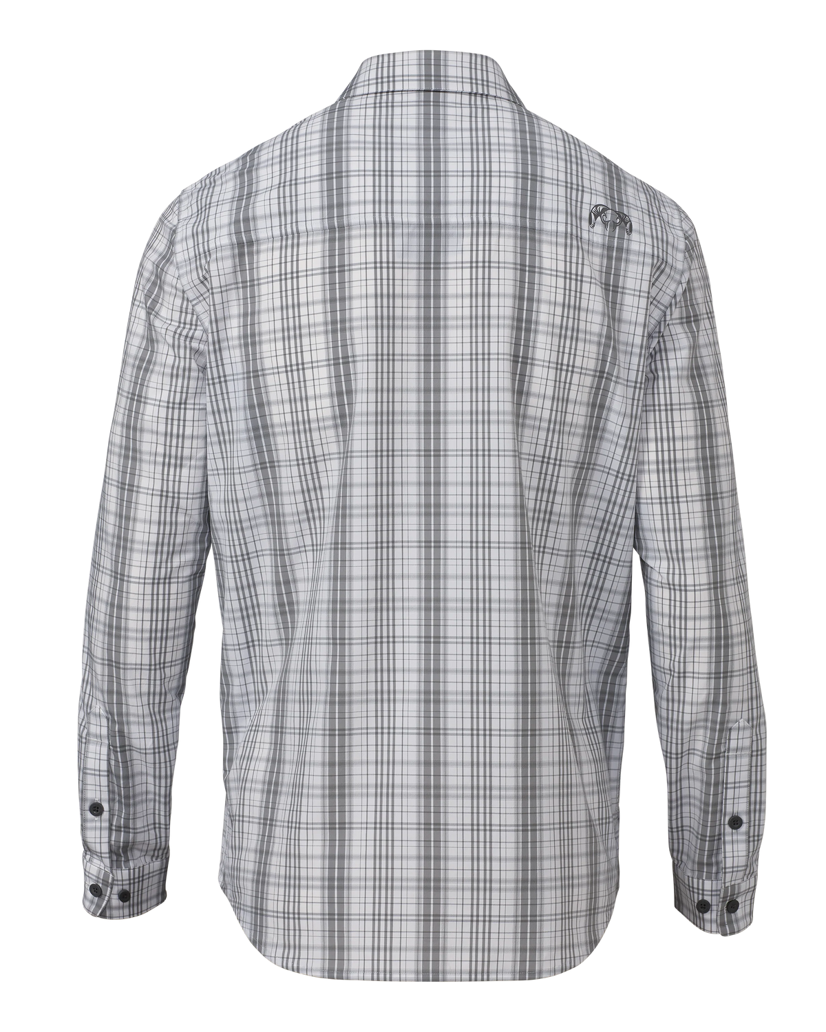Borrego LS Shirt | Granite Plaid