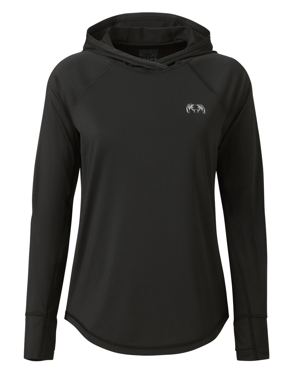 Women's Gila LS Hoodie | Black