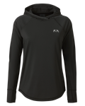 Women's Gila LS Hoodie | Black