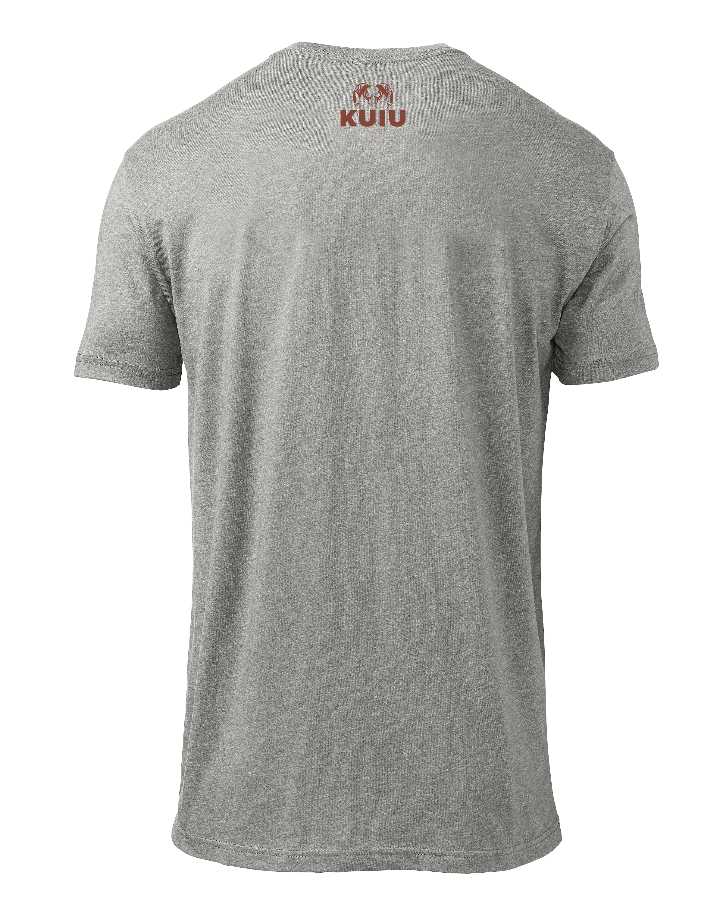 KUIU Ram Flag T-Shirt | Heather Grey