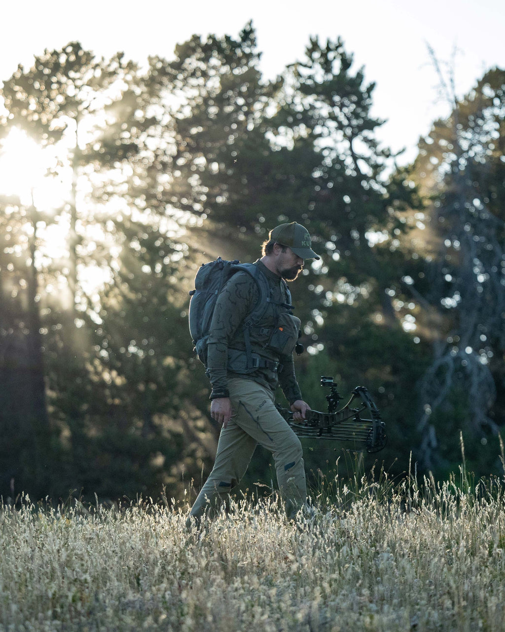 Ridgepoint Fleece Henley | Coyote Brown Tonal