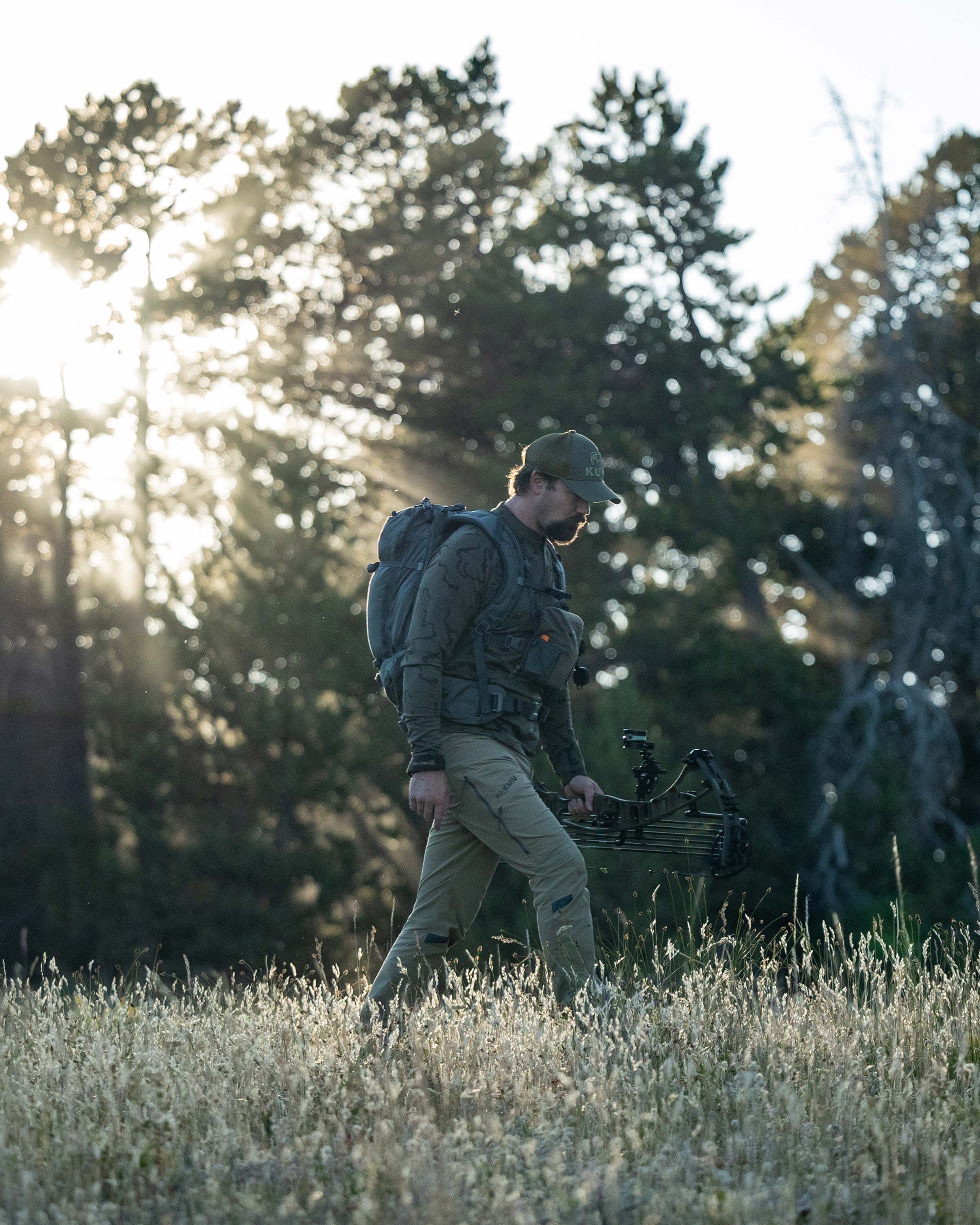 Ridgepoint Fleece Henley | Coyote Brown Tonal