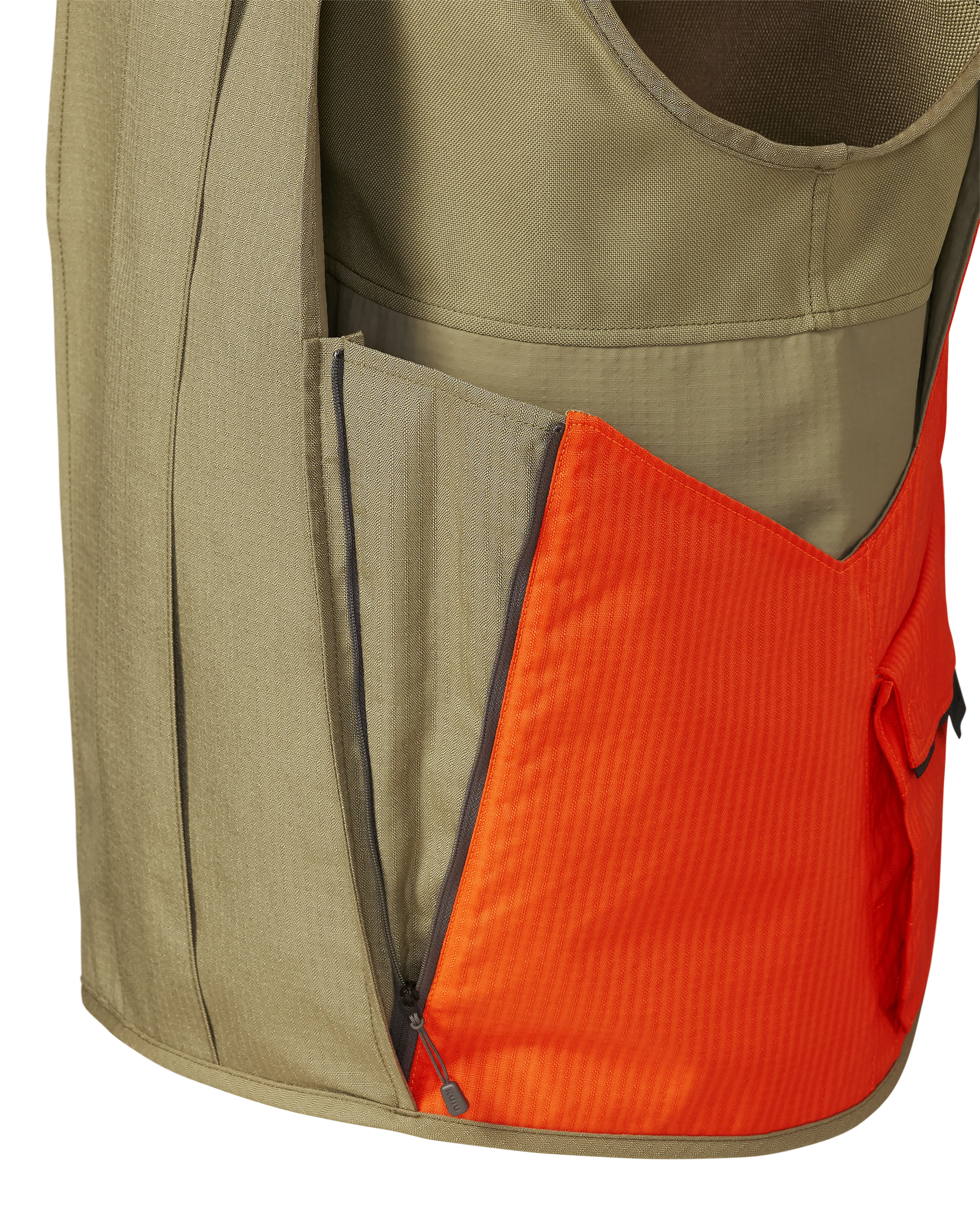 Core Upland Vest | Khaki/Blaze Orange