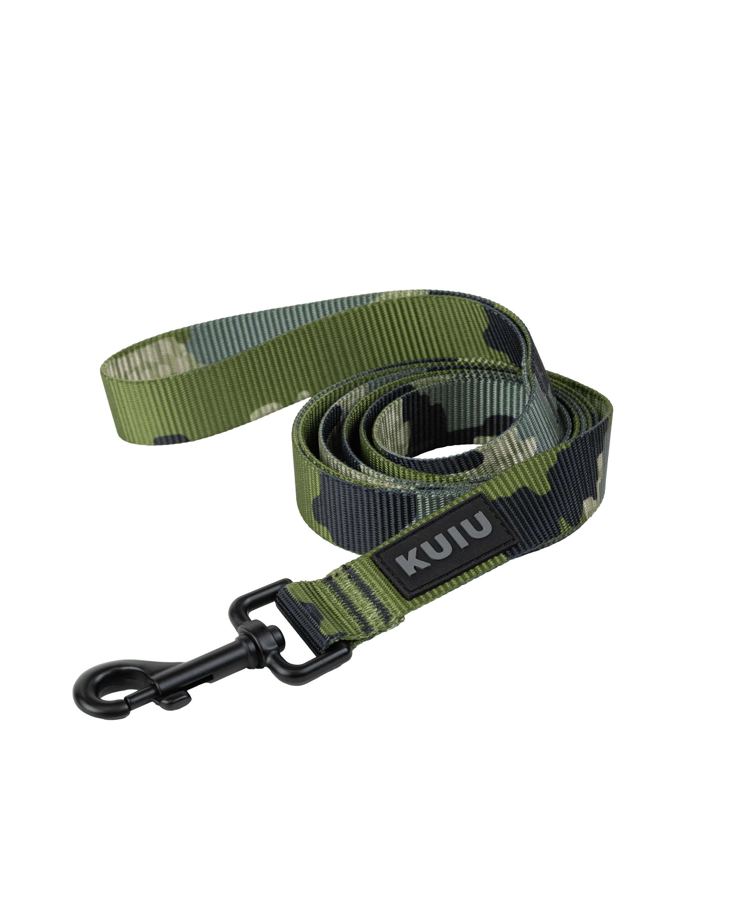 Camo Webbing Dog Leash | Verde