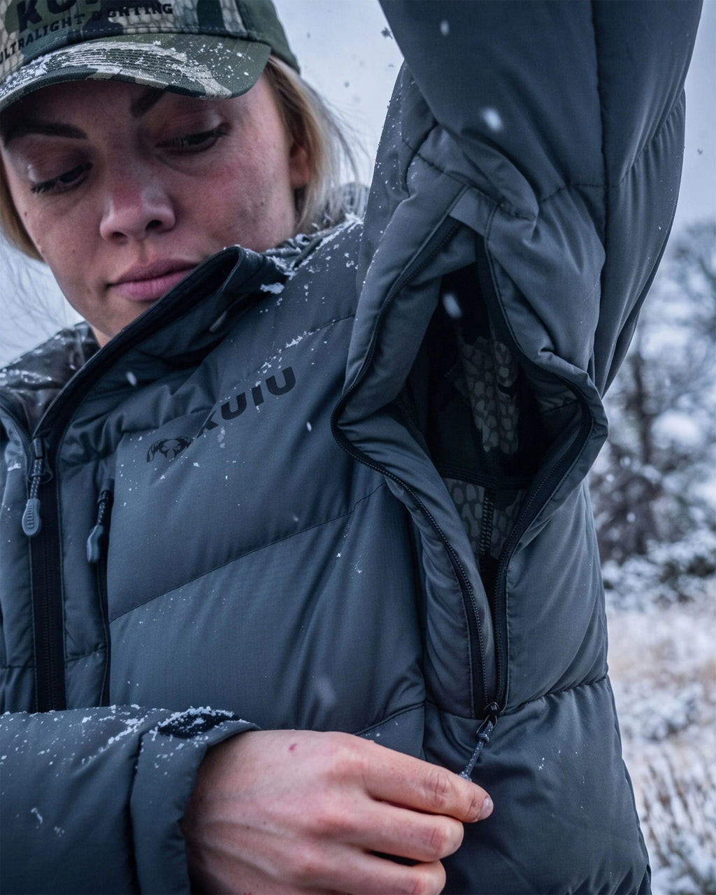 Women's Super Down PRO Hooded Jacket | Vias