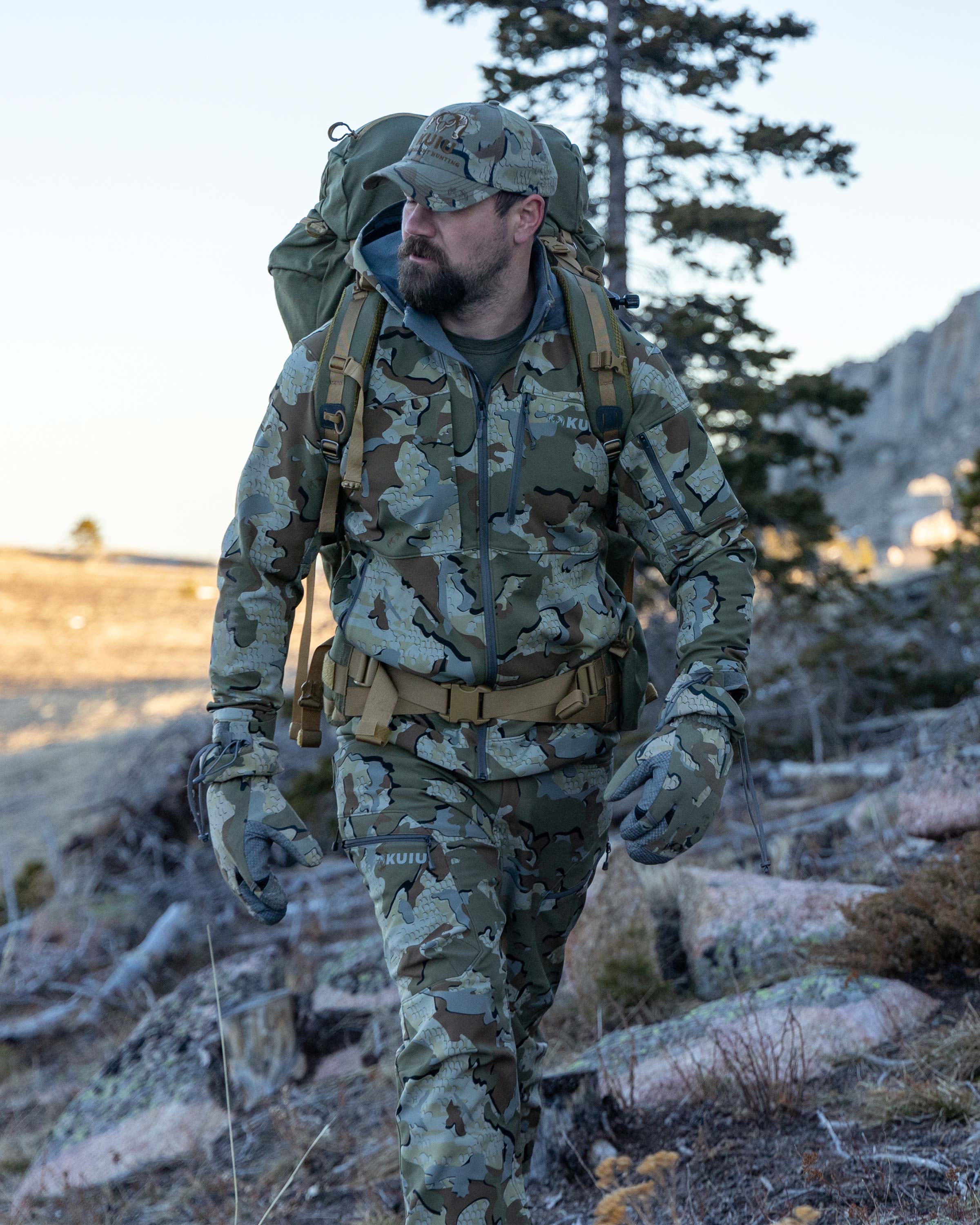 Guide PRO Hooded Jacket | Major Brown