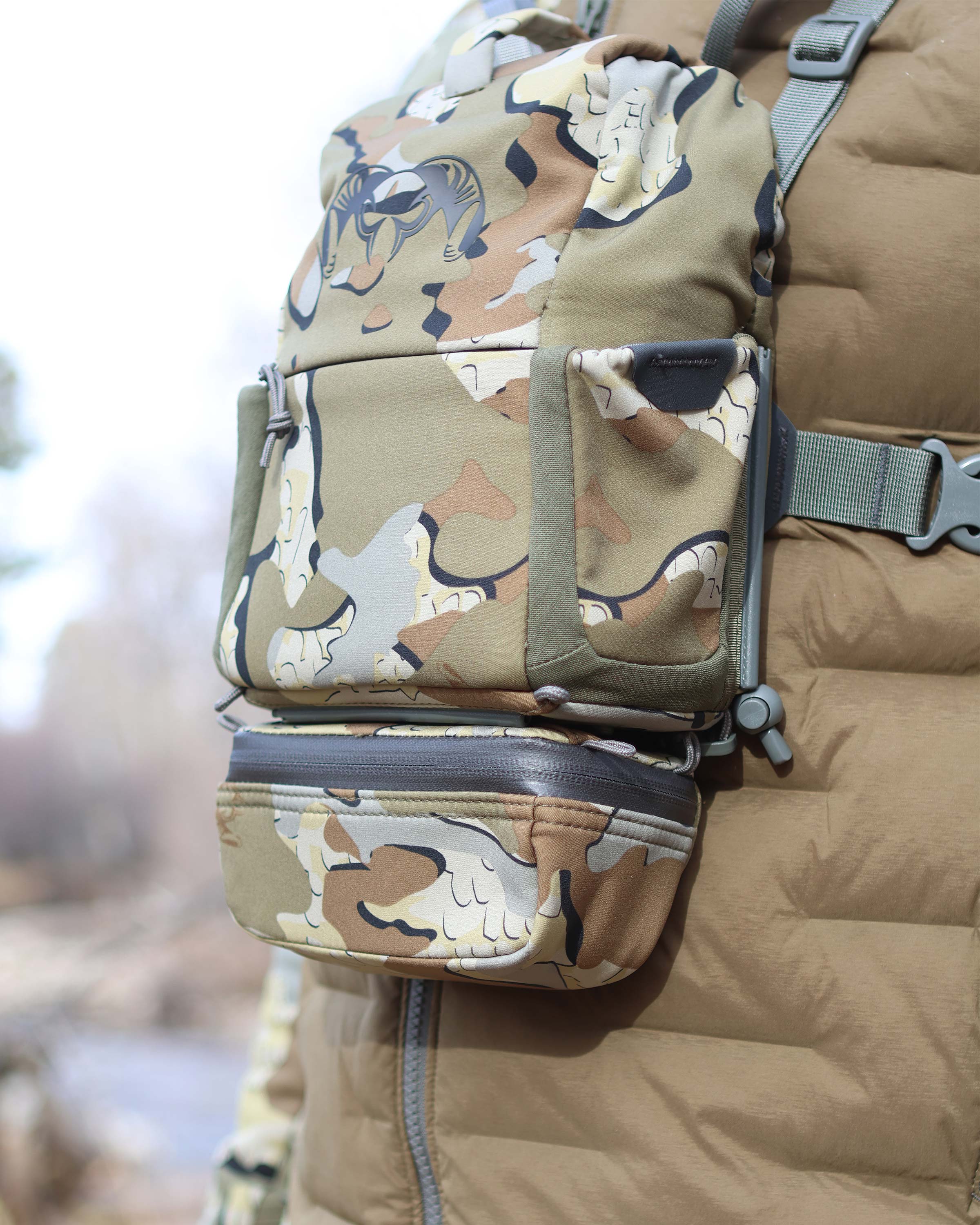 PRO G3 Bino Harness Accessory Pocket | Ash