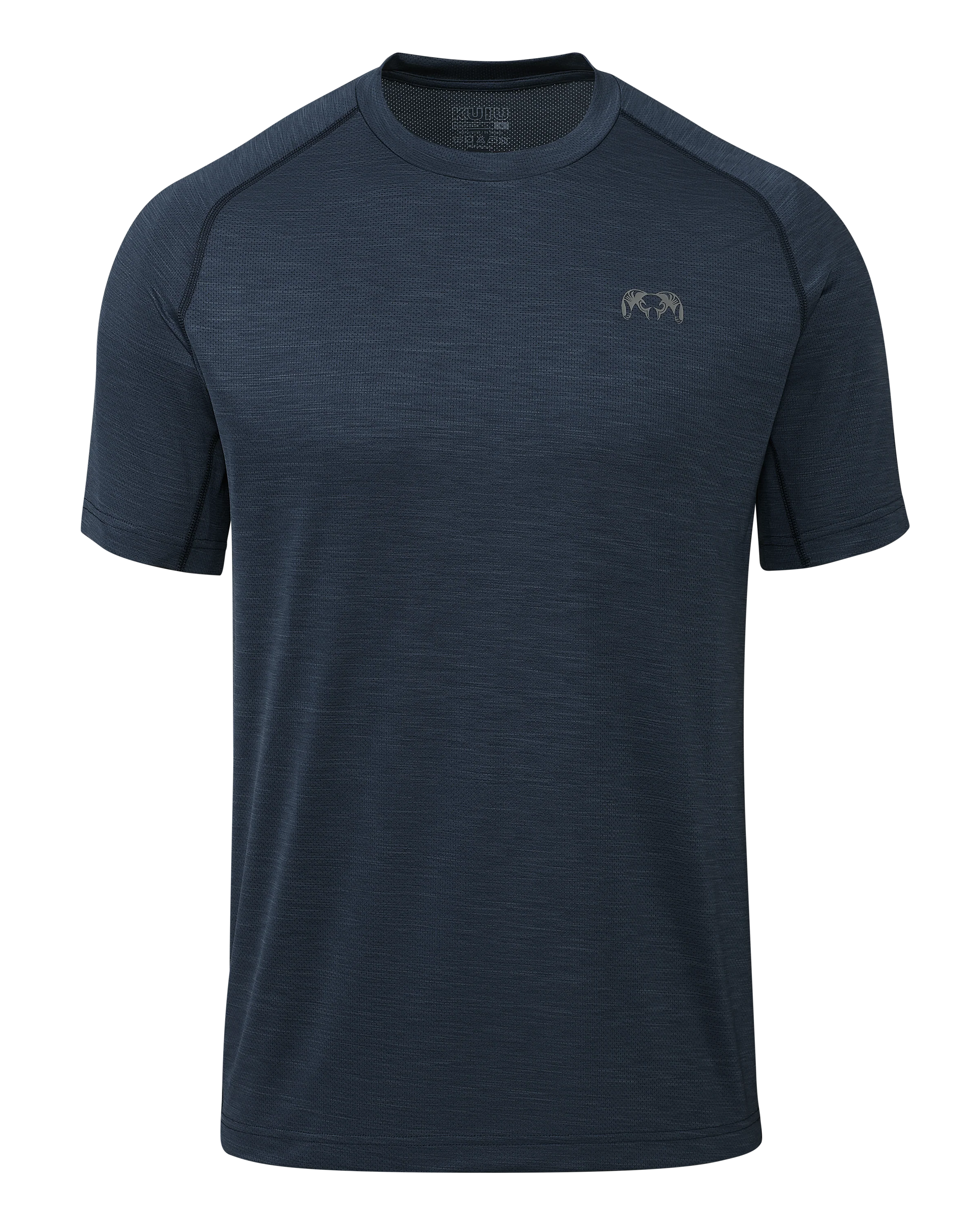 EnduroMesh SS Crew | Midnight Blue Heather