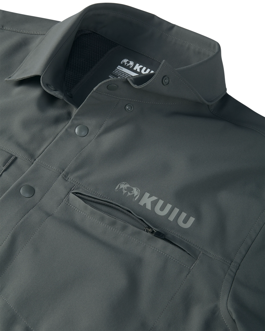 Mesa Vented SS Snap Shirt | Stone