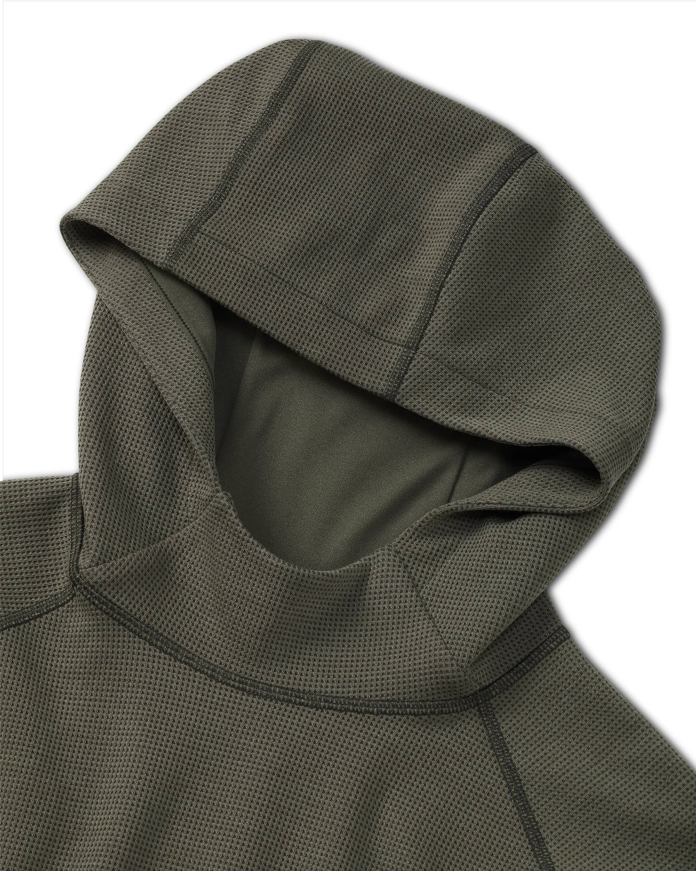 Canyon Waffle Hoodie | Ash Heather