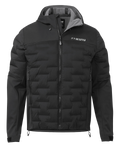Axis Thermal Hybrid Hooded Jacket | Carbon