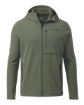 Blockfield Fleece Hoodie | Dark Sage