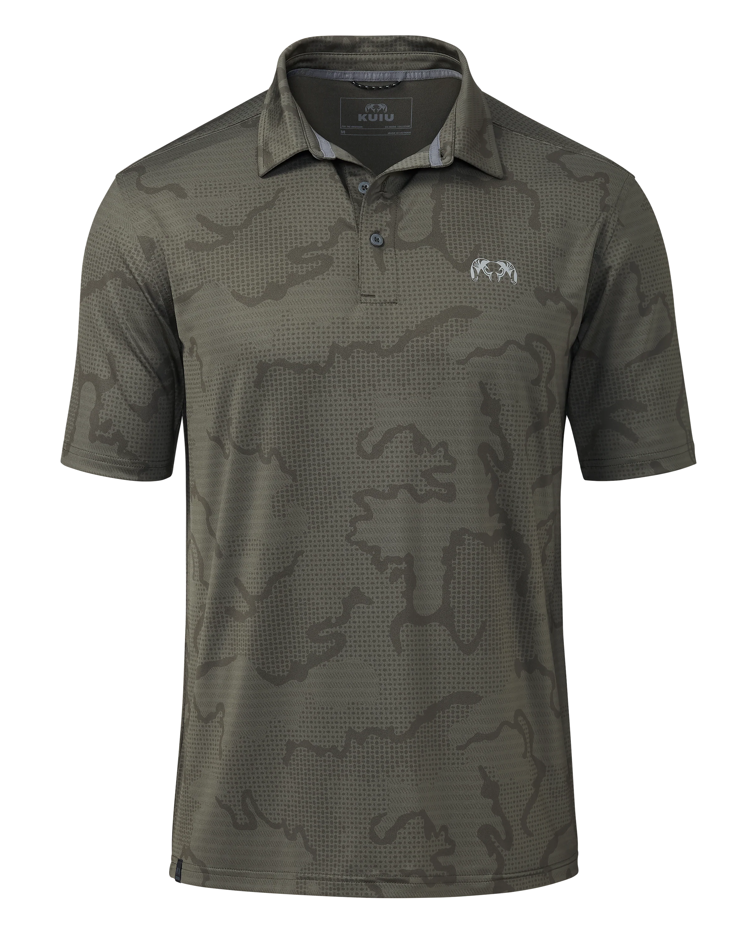 KUIU Performance Polo | Ash Tonal