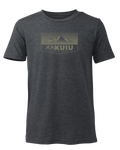 Youth Ultralight Mountain Logo T-Shirt | Charcoal