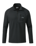 PRO Merino 200 Zip-T | Black