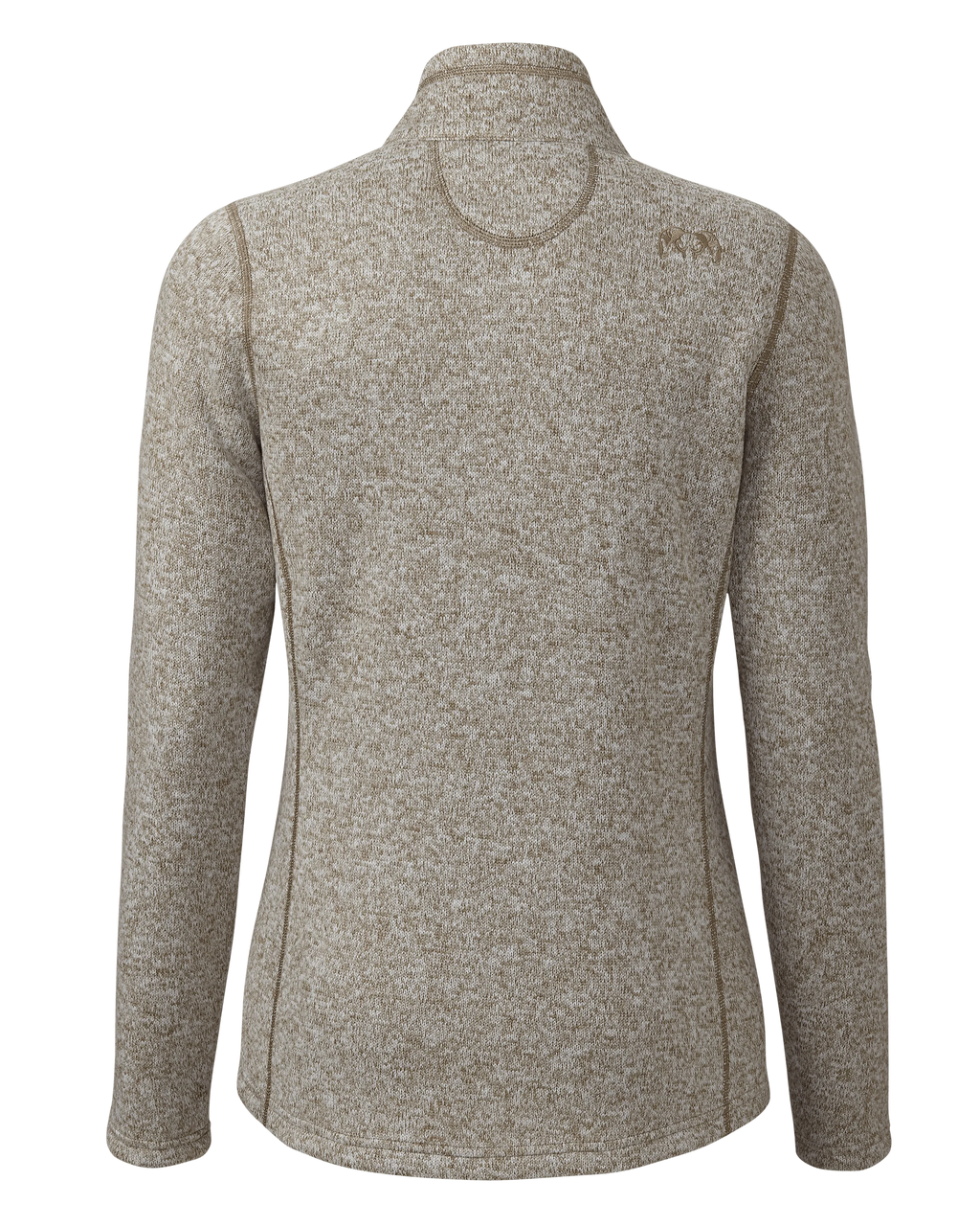 Women's Base Camp Full Zip Sweater | Khaki White Heather