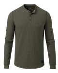 Canyon Waffle Henley | Ash Heather