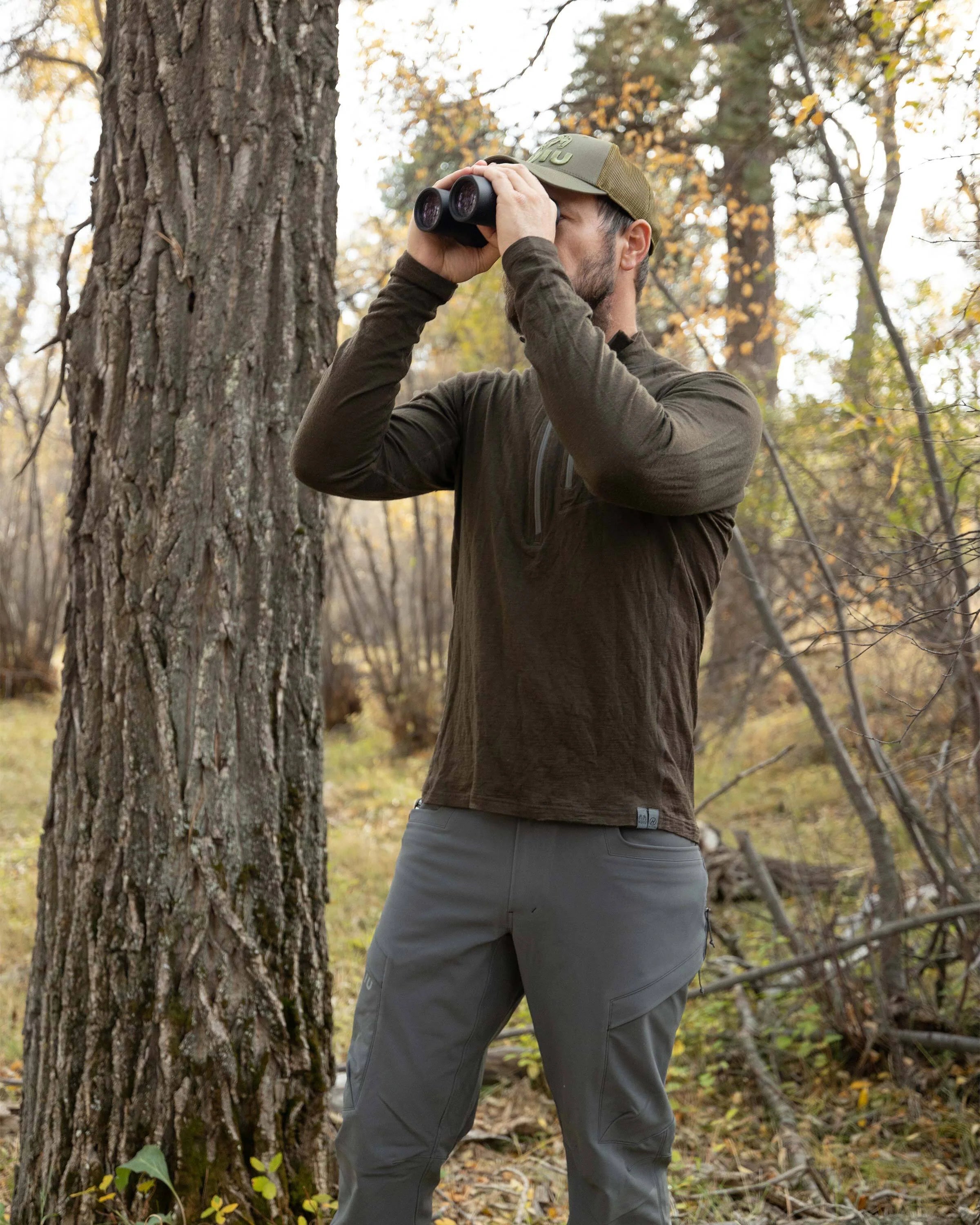 ULTRA Merino 145 Zip-T Hunting Shirt | Bone