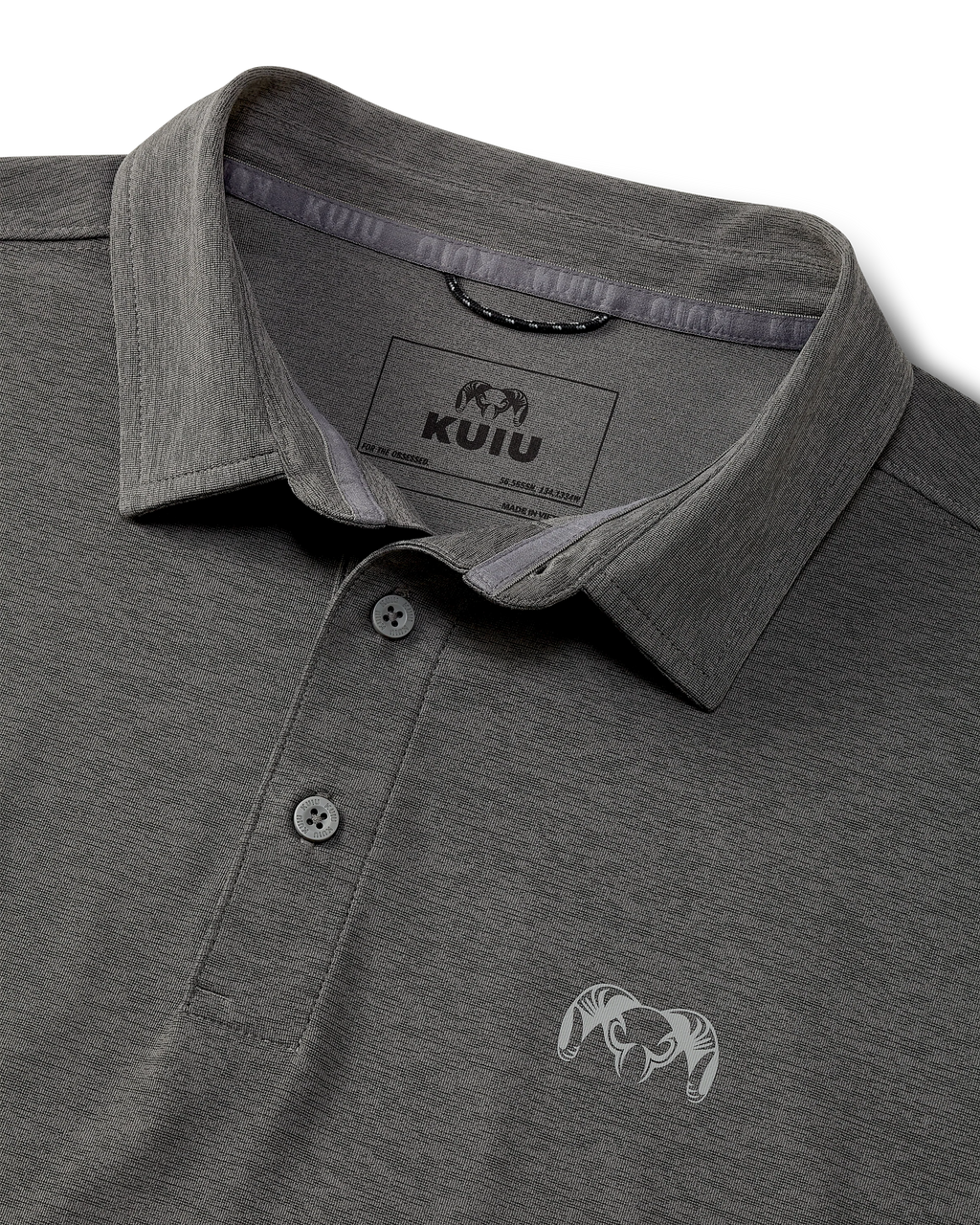 KUIU Performance Polo | Heather Stone