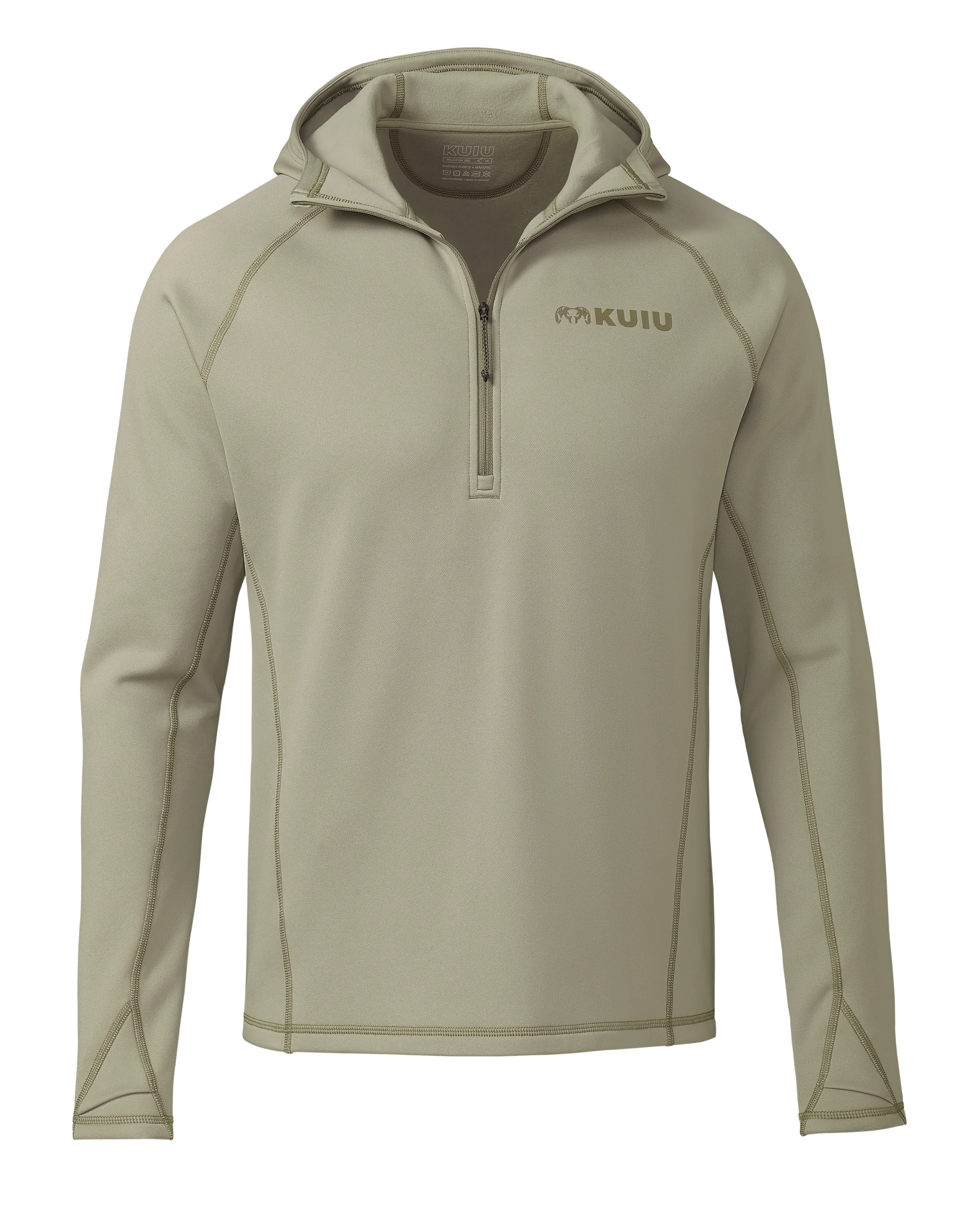 Peloton 200 Zip-T Hoodie | Bone