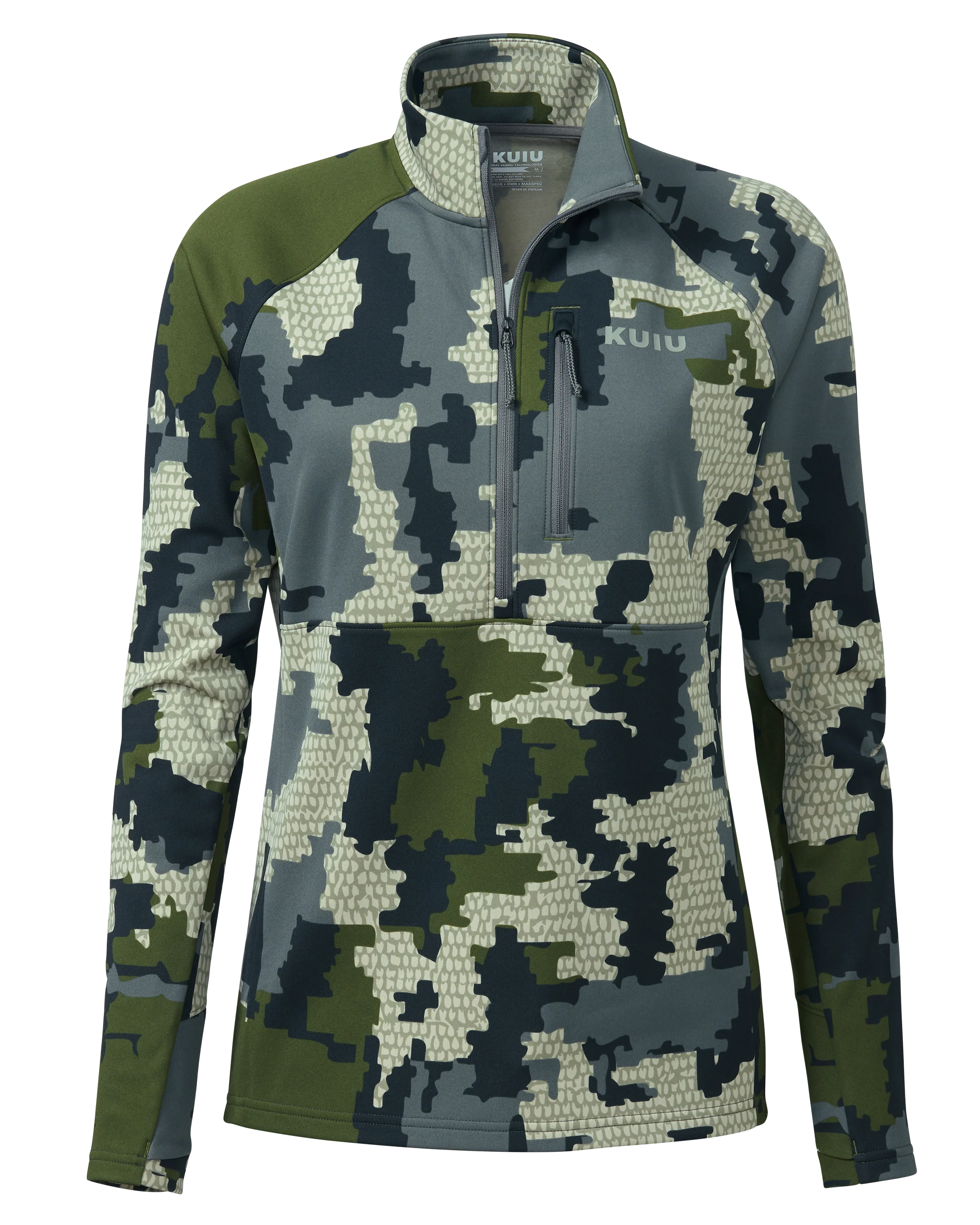 Women's StrongFleece 190 Zip-T | Verde