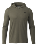 ULTRA Merino 120 LT LS Hoodie | Ash