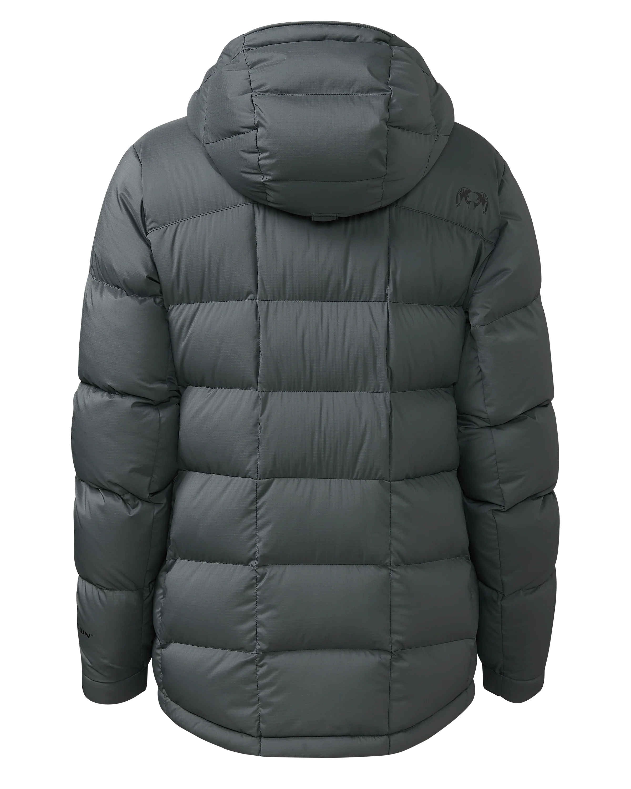 Women's Super Down PRO Hooded Jacket | Gunmetal