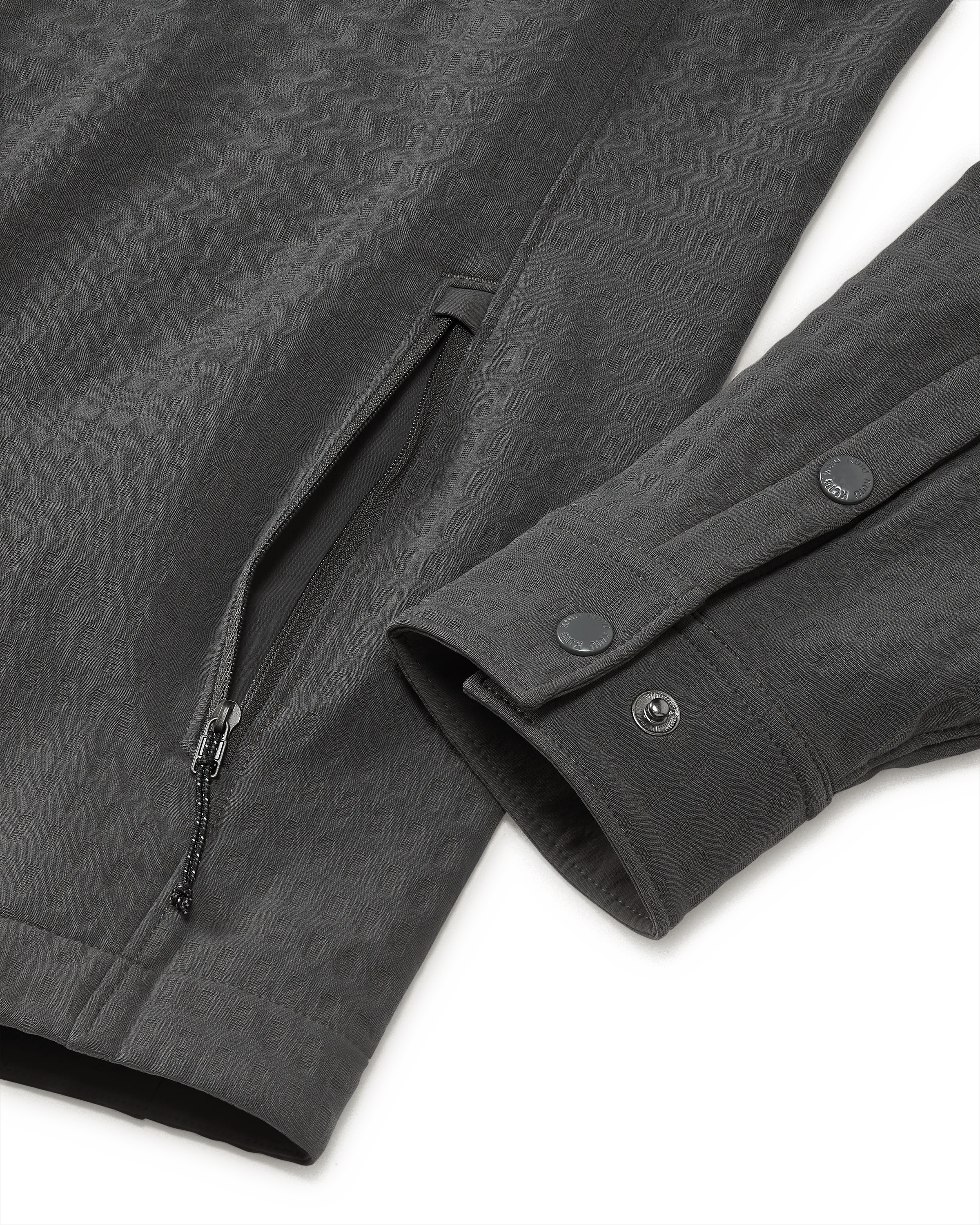 Blockfield Fleece Shirt Jacket | Gunmetal