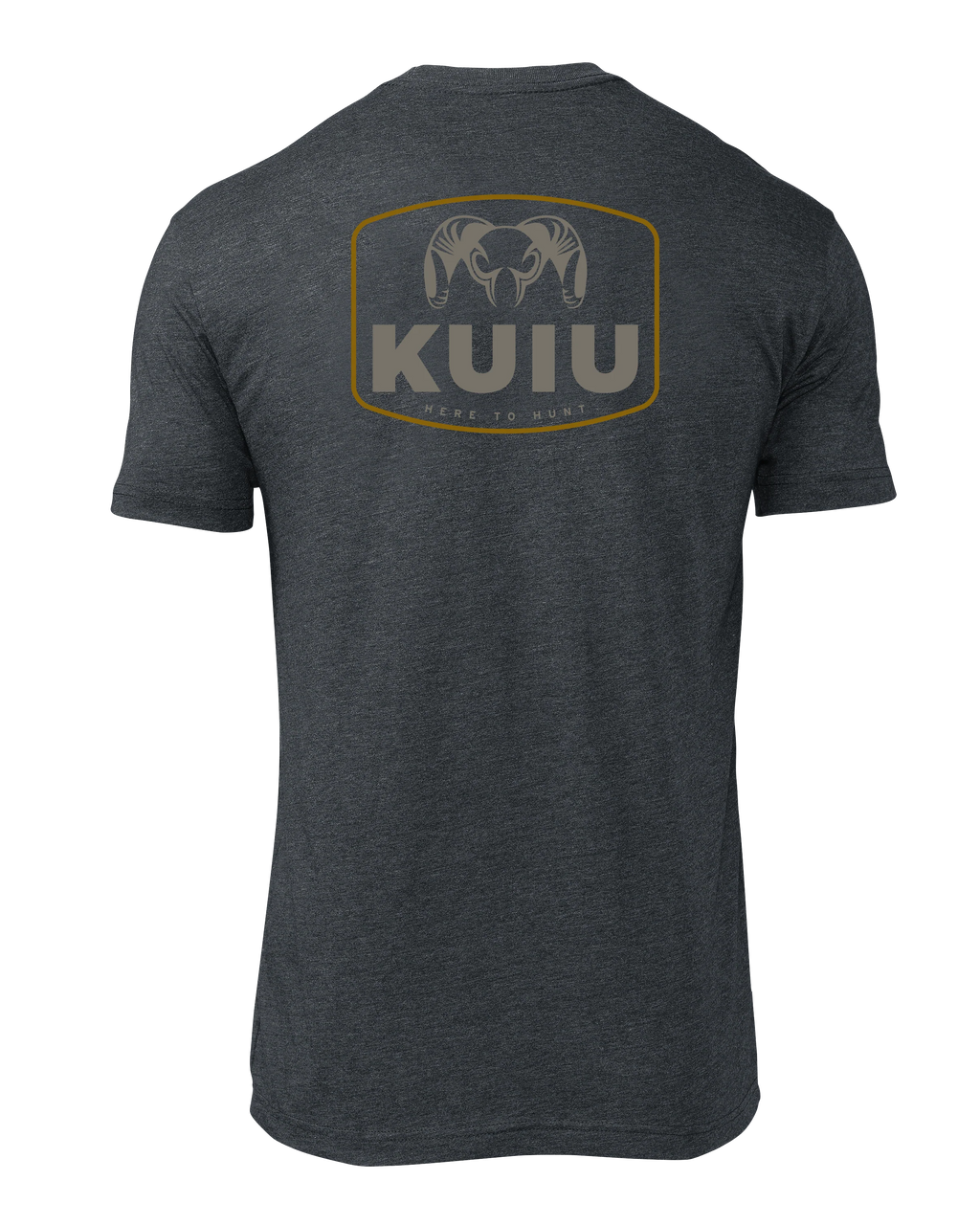 KUIU Here to Hunt Patch T-Shirt | Charcoal